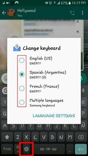 Android: Com escriure en diferents idiomes amb el teclat Gboard