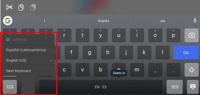 Android: Ako písať v rôznych jazykoch pomocou klávesnice Gboard