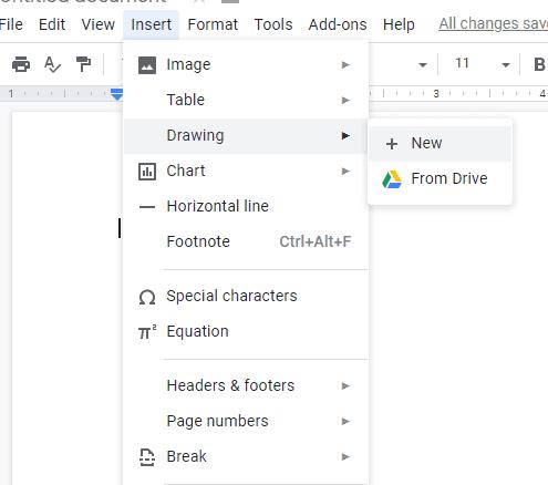 Google Docs: afegiu una vora