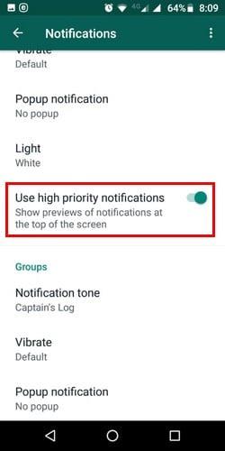 Correcció: les notificacions de WhatsApp no ​​funcionen