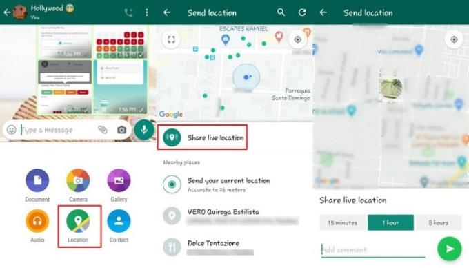 Ako zdieľať polohu v reálnom čase na WhatsApp a Mapách Google