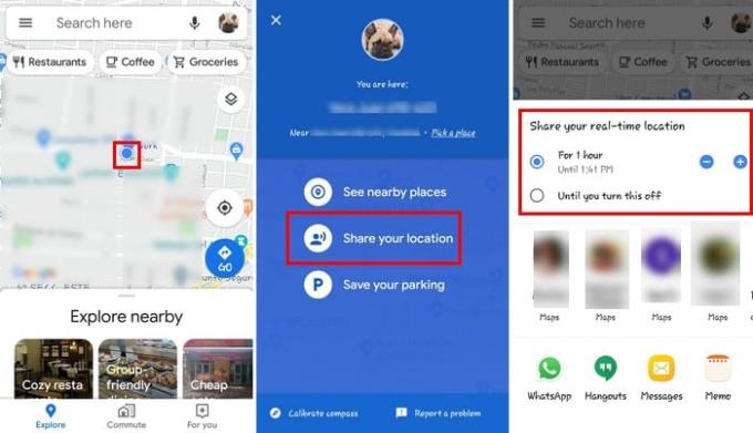 Ako zdieľať polohu v reálnom čase na WhatsApp a Mapách Google