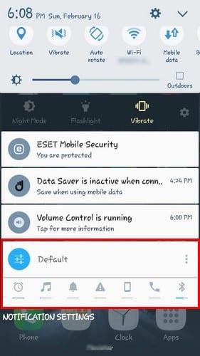 Få rask tilgang til Android-volumkontroll fra varslingslinjen