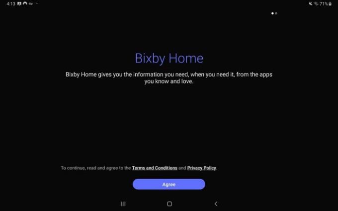 Samsung Galaxy Tab S5e: configura i utilitza Bixby Home