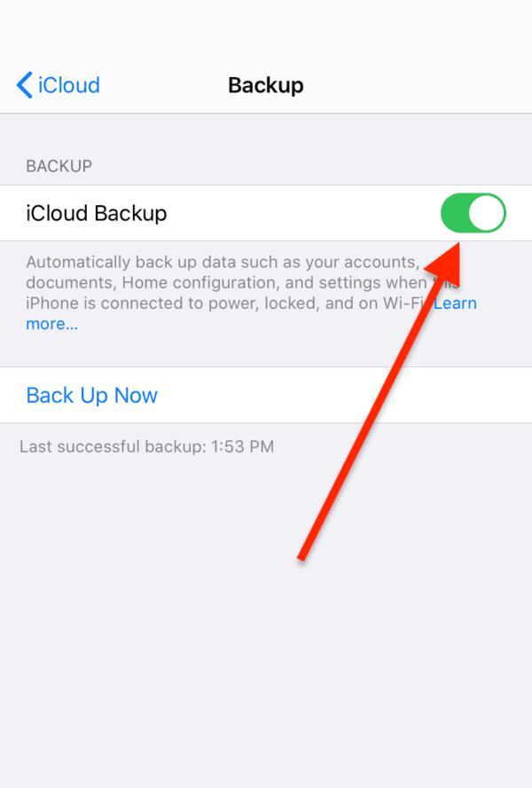 Si të bëni kopje rezervë të iPhone në iCloud