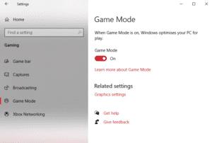 Windows 10: Ενεργοποίηση/Απενεργοποίηση λειτουργίας παιχνιδιού