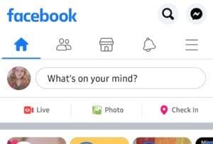 Zakaj manjka ikona Facebook Marketplace?