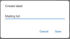 Gmail: Kako stvoriti mailing listu
