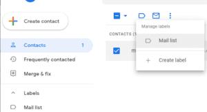 Gmail: як створити список розсилки