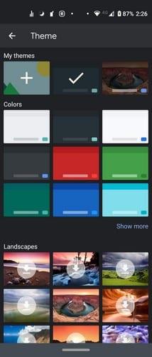 Hvernig á að virkja Dark Mode í Google Play