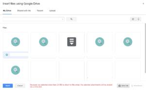 Gmail: kaip siųsti didesnius failus