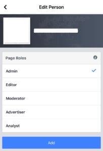 Facebook: Afegeix un administrador al grup o a la pàgina