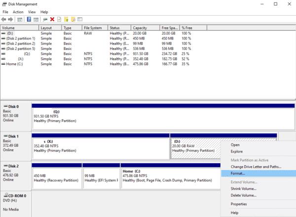 Windows 10: Si të formatoni një hard disk