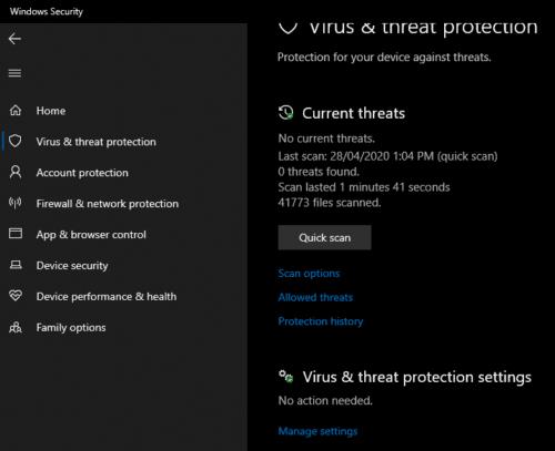 Windows 10: Kako izključiti datoteko iz programa Windows Defender