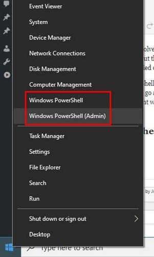 7 τρόποι για να ανοίξετε το PowerShell στα Windows 10