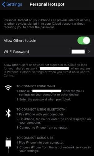 iPhone: kaip įjungti mobilųjį interneto prieigos tašką