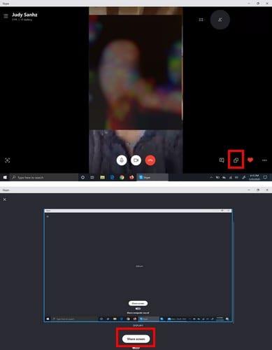 Skype: Com compartir la pantalla amb algú