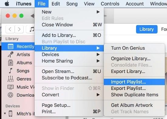Sådan kopierer du spilleliste fra iPhone, iPad eller iPod til iTunes på computeren