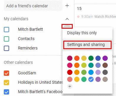 Afegeix esdeveniments de Facebook a Google Calendar