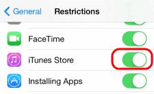 Ikona iTunes Store nedostaje na iPhoneu ili iPadu