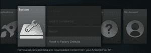 Com restablir l'Amazon Fire TV Stick a la configuració de fàbrica