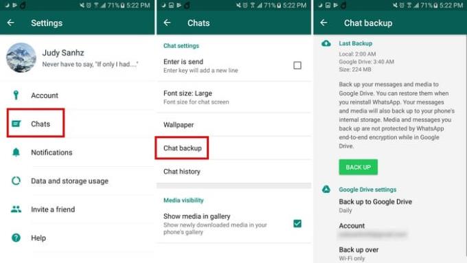 Com recuperar contingut de WhatsApp suprimit