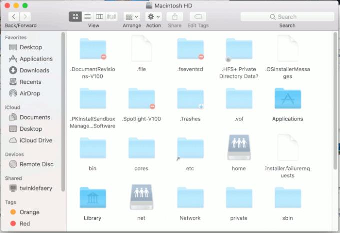 Sådan skjules eller viser du skjulte filer i macOS