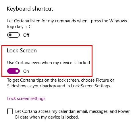 Како искључити закључани екран Цортана у оперативном систему Виндовс 10
