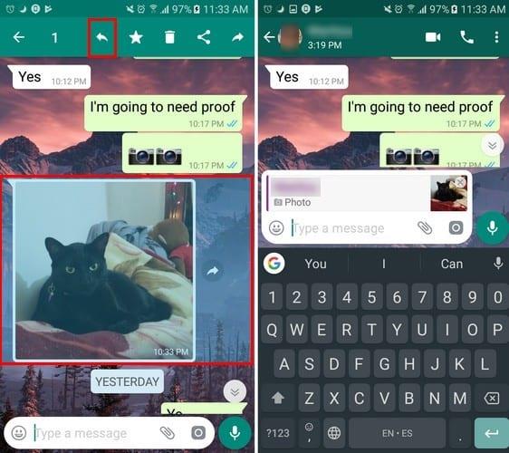 Whatsapp: Hvernig á að svara sérstökum skilaboðum