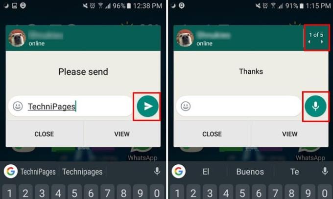 Whatsapp: Com respondre un missatge específic