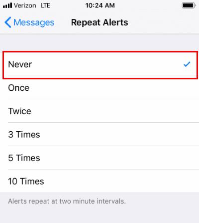 Popravite primanje dupliciranih obavijesti o tekstualnim porukama na iPhoneu
