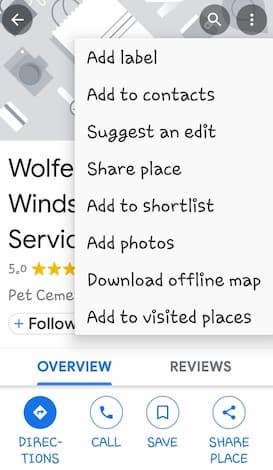Kuinka ladata Google-kartta offline-käyttöön