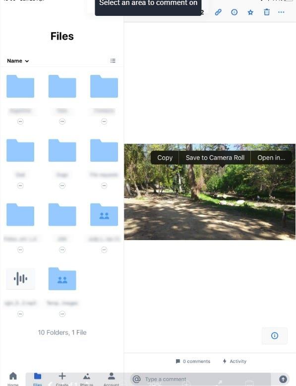 Si të shkarkoni fotografi nga Dropbox në iPad tuaj