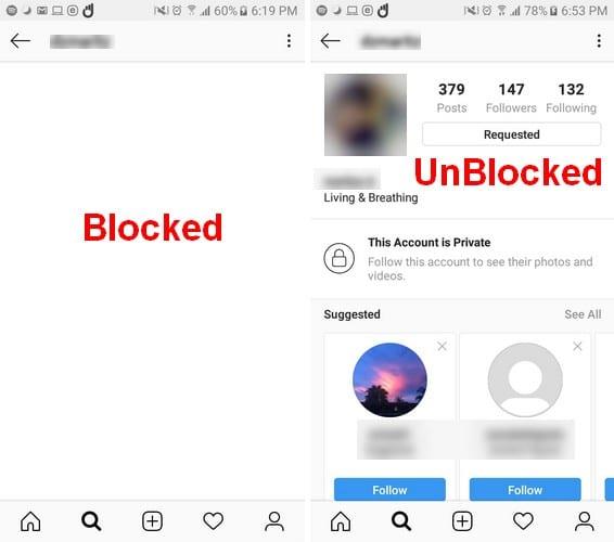 Kako ugotoviti, ali ste bili blokirani na WhatsApp, Instagram in Facebook