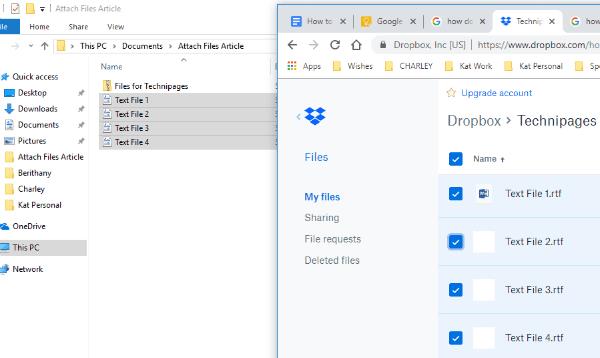 Как да изпращате файлове в имейл, когато файлът е твърде голям