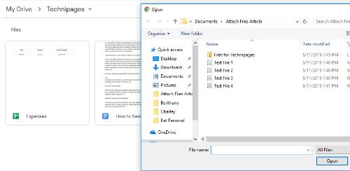 Sådan sender du filer i e-mail, når filen er for stor
