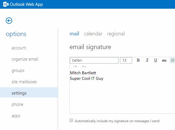 Com configurar la signatura de correu electrònic a Outlook 2019/2016