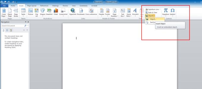 Kako ugraditi Excel radni list u svoj Word dokument