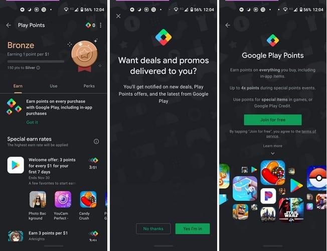 Punts de Google Play: què són i com utilitzar-los