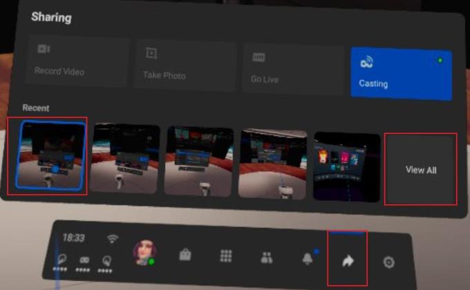 VR Oculus Quest 2: Hvordan ta og dele et skjermbilde