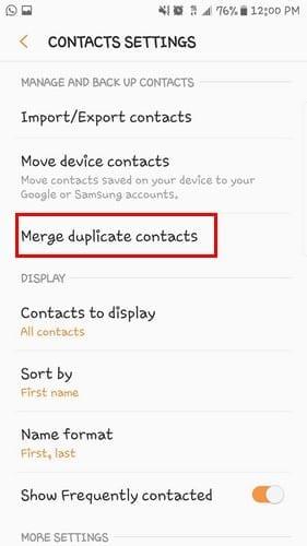 Kako ukloniti duplicirane kontakte na bilo kojem Android uređaju