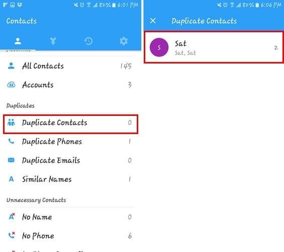 Kako ukloniti duplicirane kontakte na bilo kojem Android uređaju