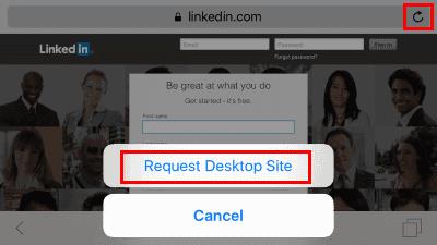 LinkedIn: Πώς να δείτε την πλήρη έκδοση του ιστότοπου σε Android ή iPhone