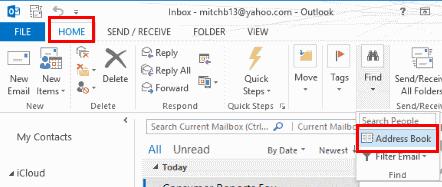 Outlook 2016 і 2013: як надіслати список контактів