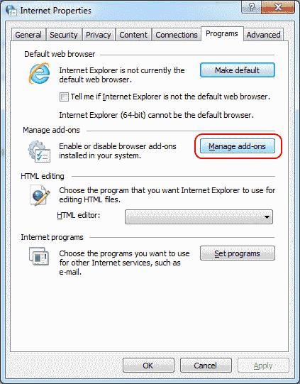 Novērsiet Internet Explorer avārijas startēšanas laikā