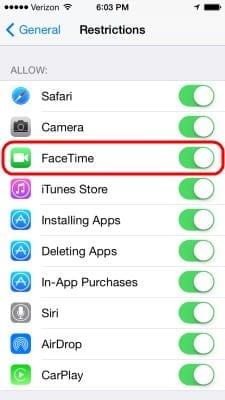 Ikona Facetime kao da je nestala s iPhonea ili iPada