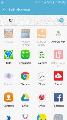 Galaxy S7: Spremenite ikone zaklenjenega zaslona