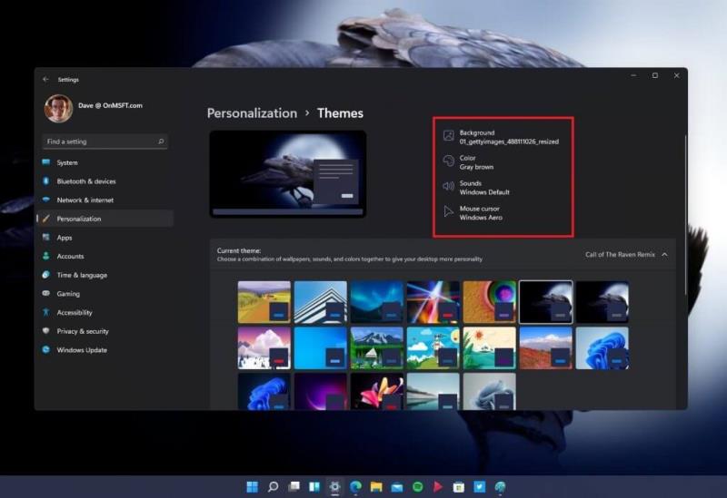 Com canviar el tema, els colors i molt més per fer una experiència d'escriptori fantàstica a Windows 11