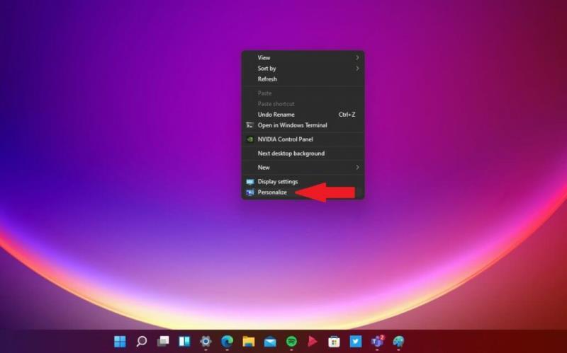 Hur du ändrar din bakgrund och får ditt skrivbord att se positivt ut unikt på Windows 11