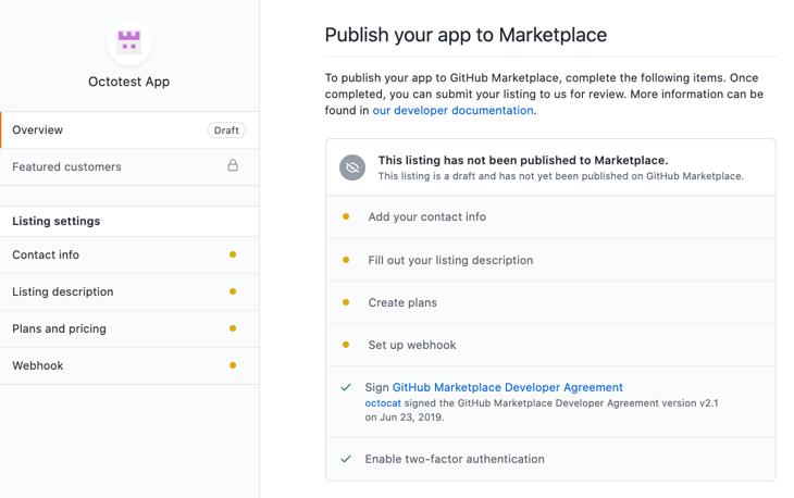 Početak rada s GitHub Marketplaceom: kako navesti svoje aplikacije i alate